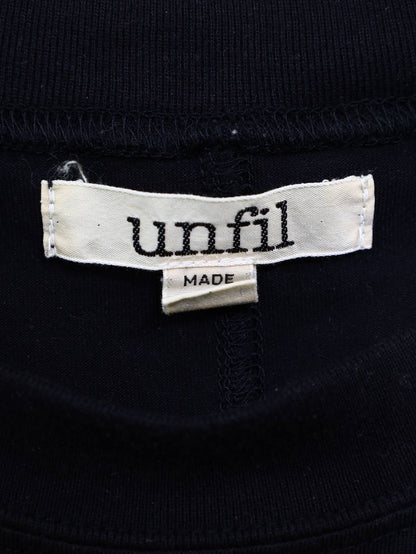 unfil/ノースリーブ/トップス/ブラック