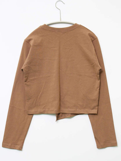 REORDER/Tシャツ/カットソー/トップス/ブラウン