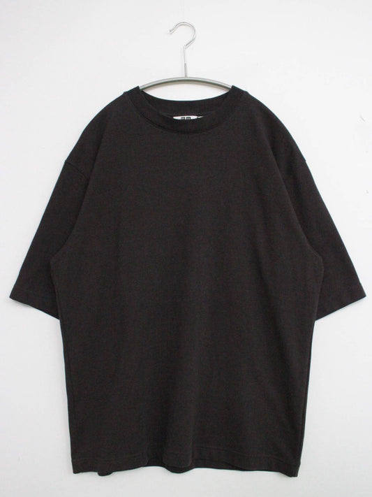 UNIQLO/ユニクロ/Tシャツ/カットソー/トップス/ブラック/L
