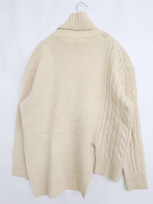 LE CIEL BLEU/ルシェルブルー/ニット/セーター/トップス/アイボリー/38
