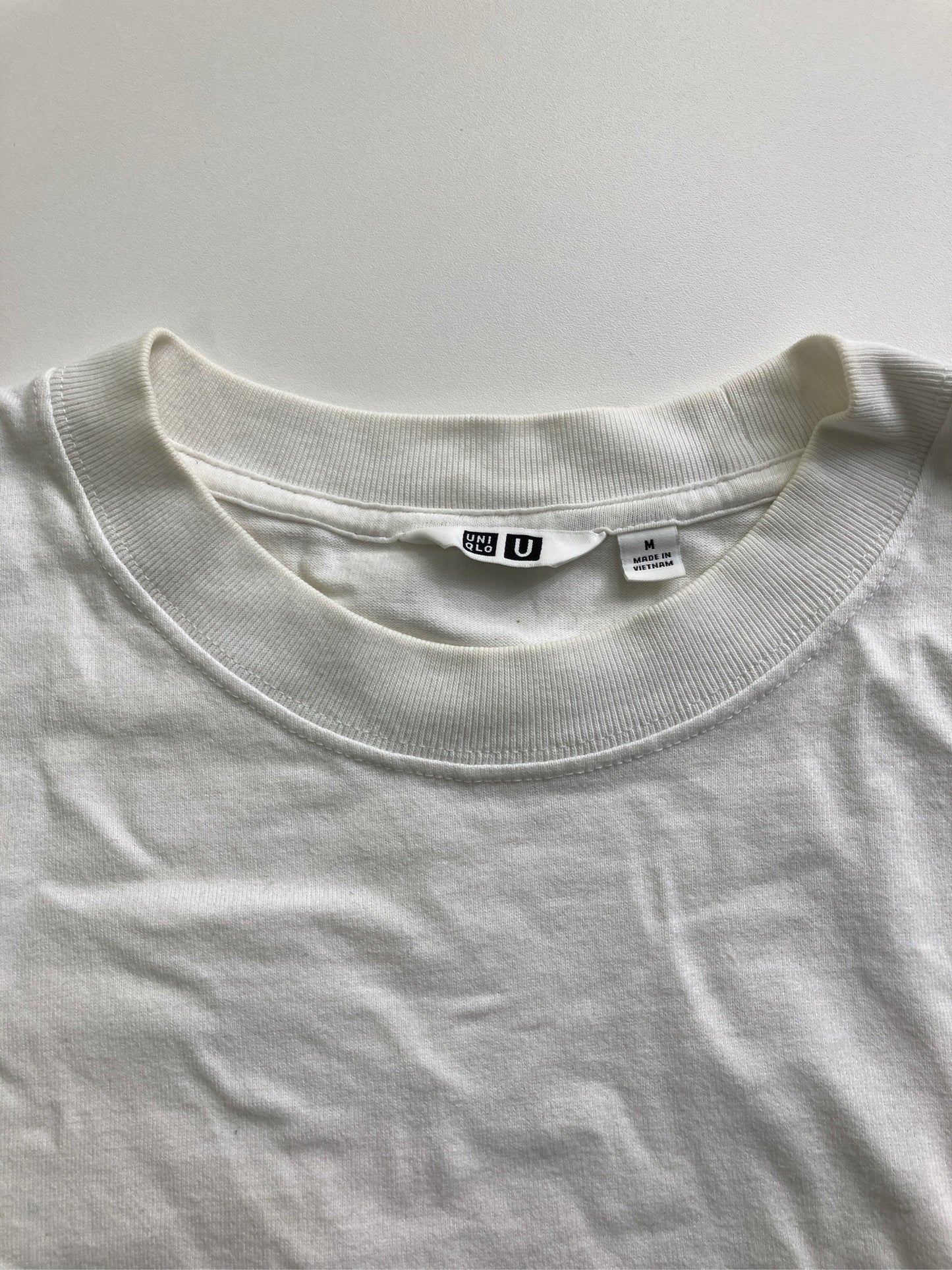 UNIQLO/ユニクロ/Tシャツ/カットソー/トップス/ホワイト/M