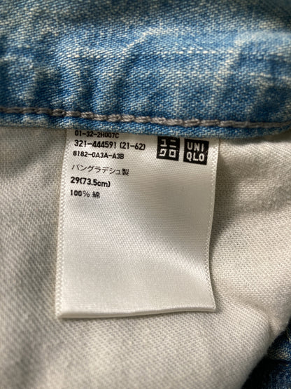 UNIQLO JEANS/ユニクロジーンズ/デニムパンツ/パンツ/ブルー/29(73.5cm)