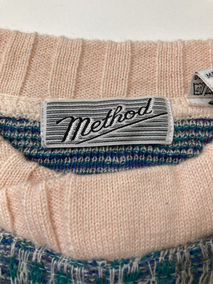 method/ニット/セーター/トップス/ネイビー/L