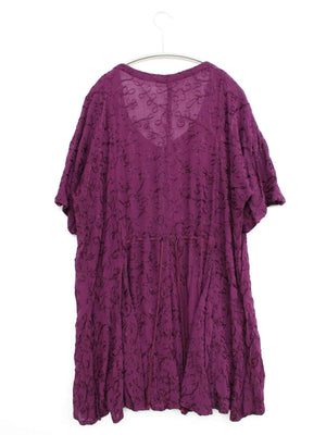 チュニック/ワンピース/ドレス/パープル