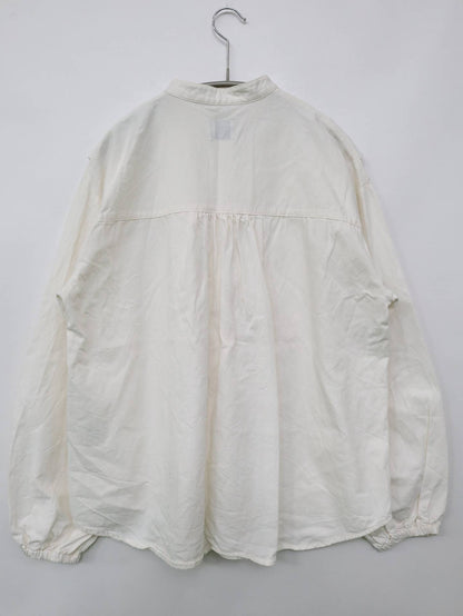 coen/シャツ/ブラウス/トップス/ホワイト/MEDIUM