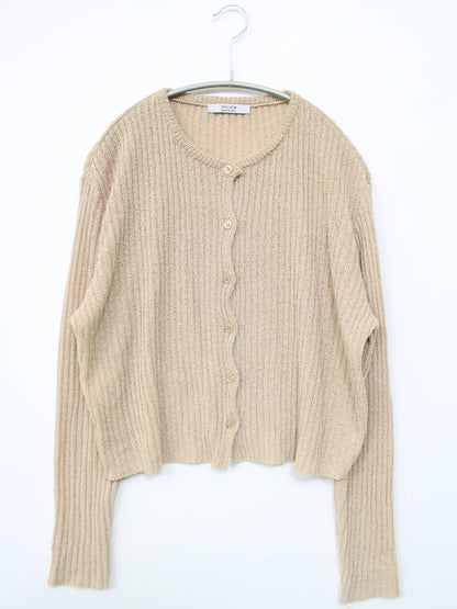 YELLOW/カーディガン/ボレロ/トップス/ベージュ