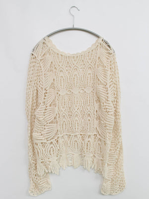 カーディガン/ボレロ/トップス/アイボリー