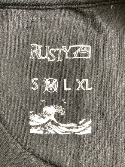 Rusty/Tシャツ/カットソー/トップス/ブラック/M