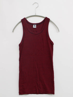 PETIT BATEAU/プチバトー/タンクトップ/トップス/レッド/XXS