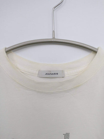 JEANASIS/ジーナシス/Tシャツ/カットソー/トップス/ホワイト/F