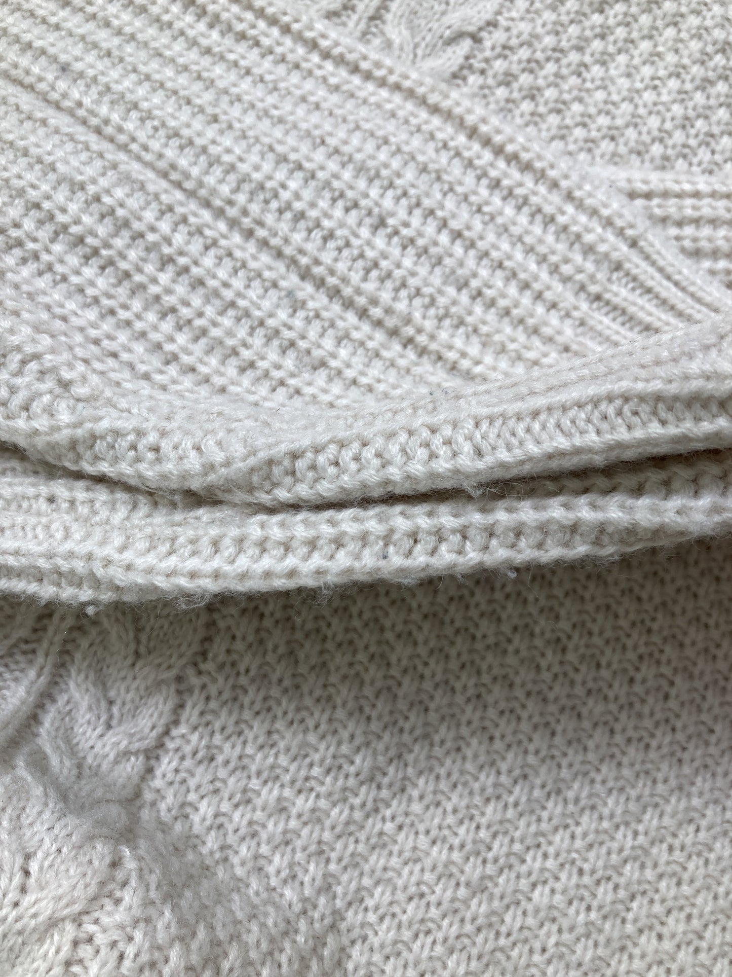 GLACIER/グラシア/ニット/セーター/トップス/アイボリー/M