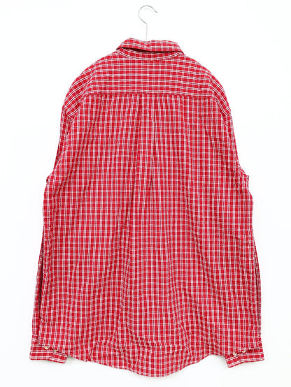 UNIQLO/ユニクロ/シャツ/ブラウス/トップス/レッド/L