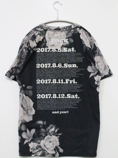 rockin`on/Tシャツ/カットソー/トップス/ブラック/M