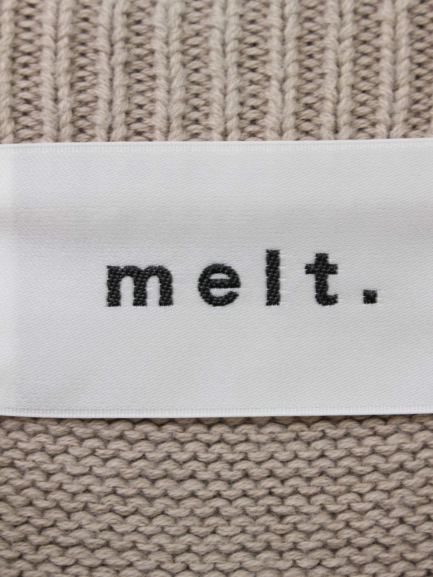 melt./ノースリーブ/トップス/ベージュ/L