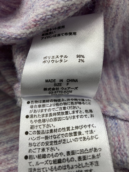 w closet/ダブルクローゼット/ニット/セーター/トップス/パープル/F