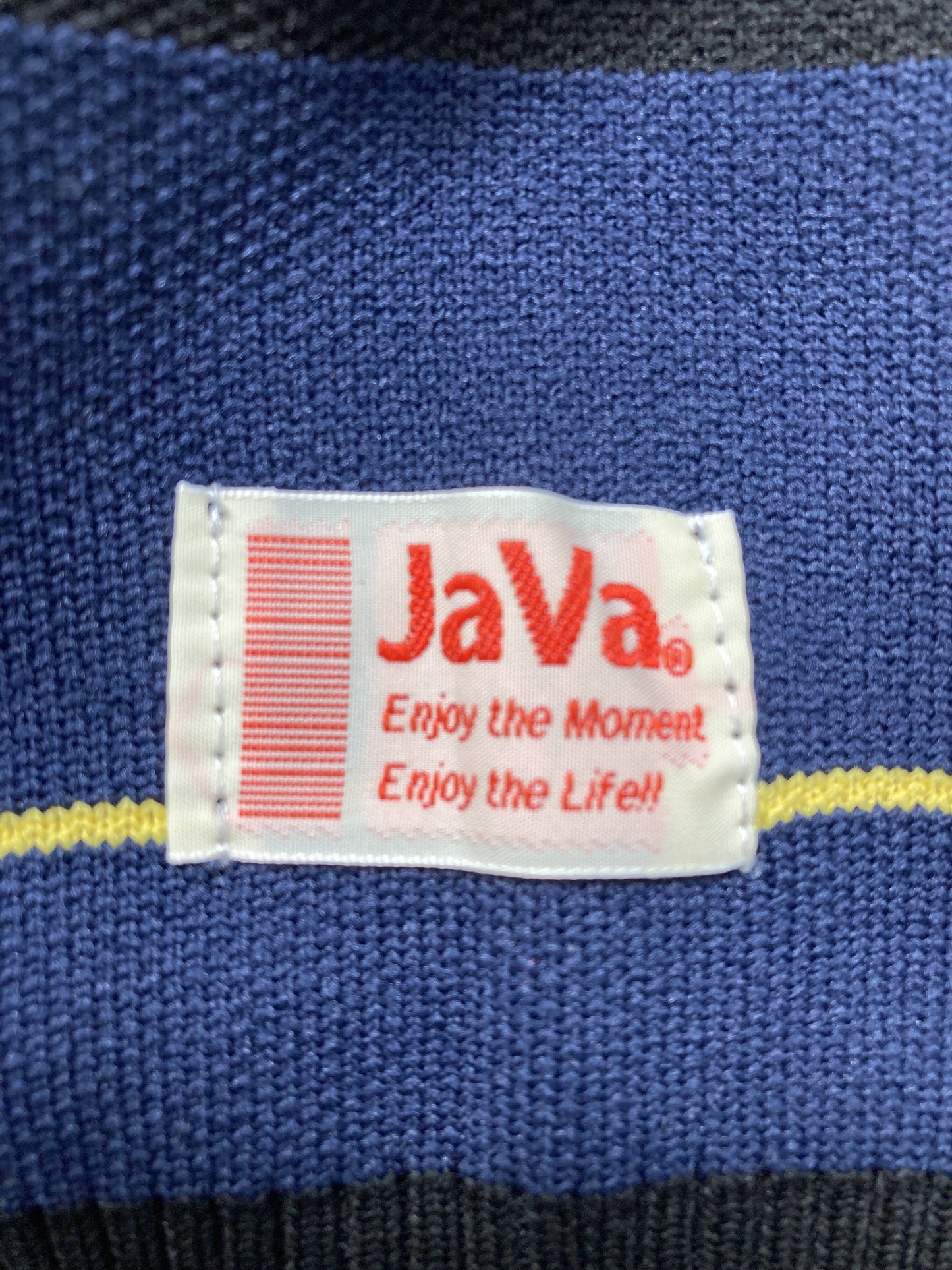 JaVa/ジャバ/ニット/セーター/トップス/ネイビー/M