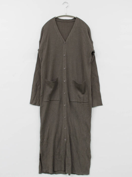 K/カーディガン/ボレロ/トップス/カーキ/F