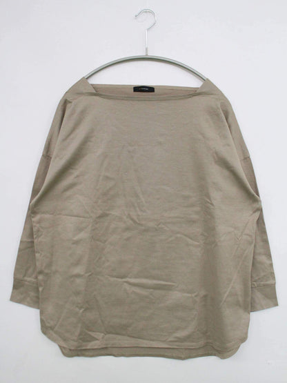 7-ID concept./Tシャツ/カットソー/トップス/ベージュ/38