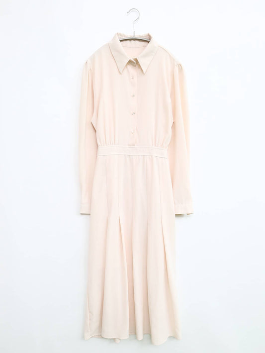 シャツワンピース/ワンピース/ドレス/オレンジ