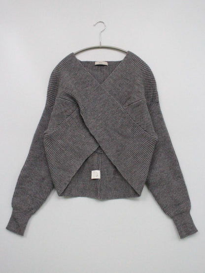 Ada./ニット/セーター/トップス/グレー