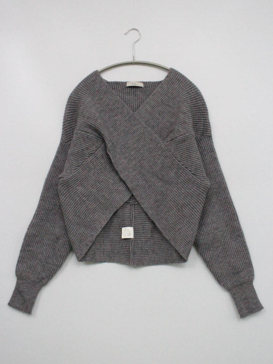 Ada./ニット/セーター/トップス/グレー