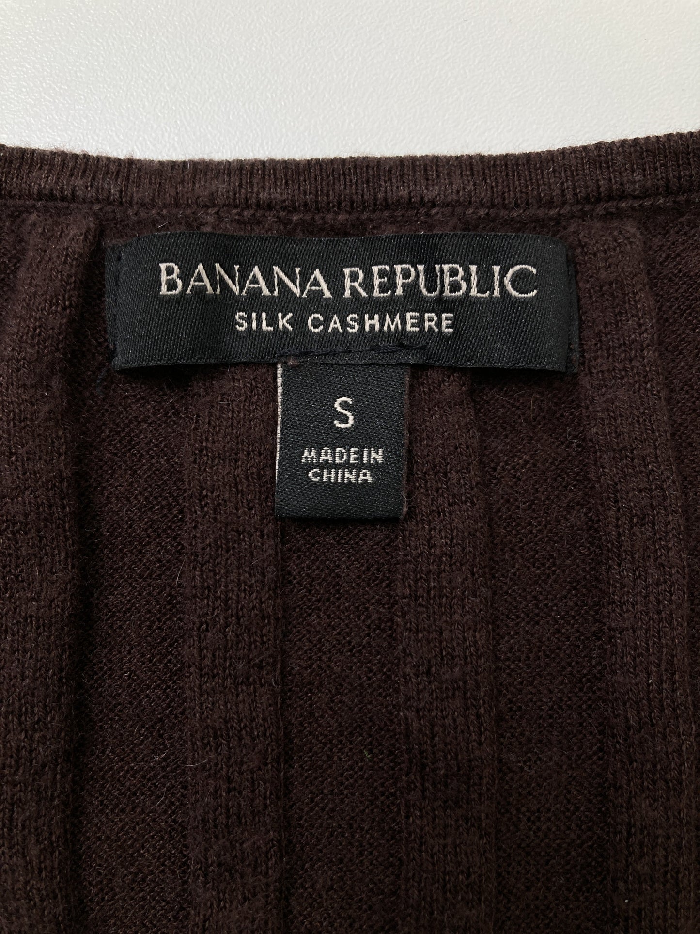 BANANA REPUBLIC/バナナリパブリック/ニット/セーター/トップス/ブラウン/S