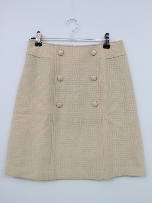 MostCollection/ショート/ミニスカート/スカート/ベージュ/ウエスト６１　丈４７ｃｍ