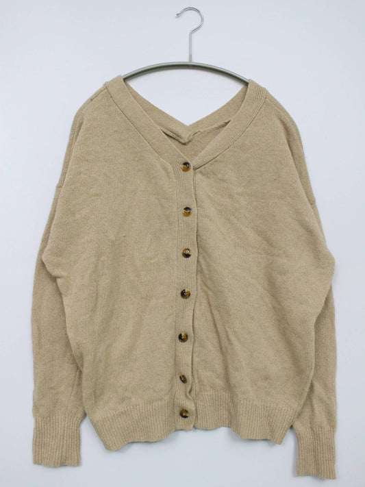 カーディガン/ボレロ/トップス/ベージュ