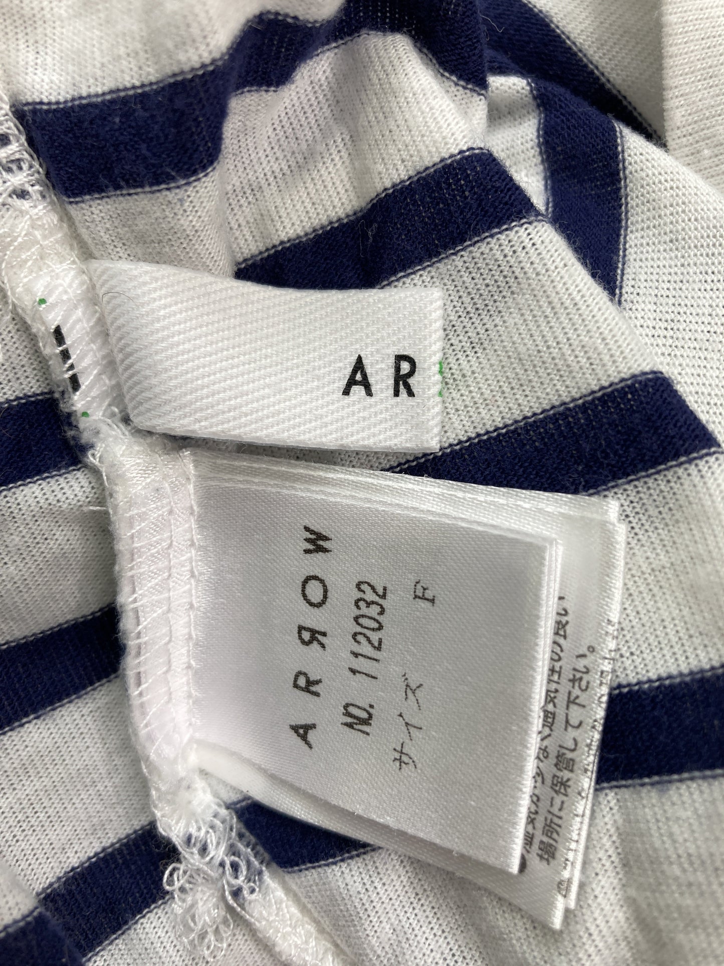 ARROW/アロー/Tシャツ/カットソー/トップス/ブラック/F