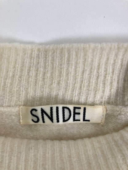 SNIDEL/スナイデル/ニット/セーター/トップス/ホワイト/ONE SIZE