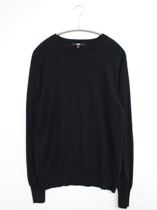 UNIQLO/ユニクロ/ニット/セーター/トップス/ブラック/XL