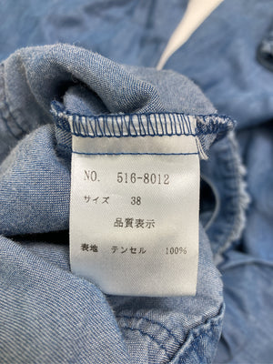 サロペット/オーバーオール/オールインワン・サロペット/ブルー/38