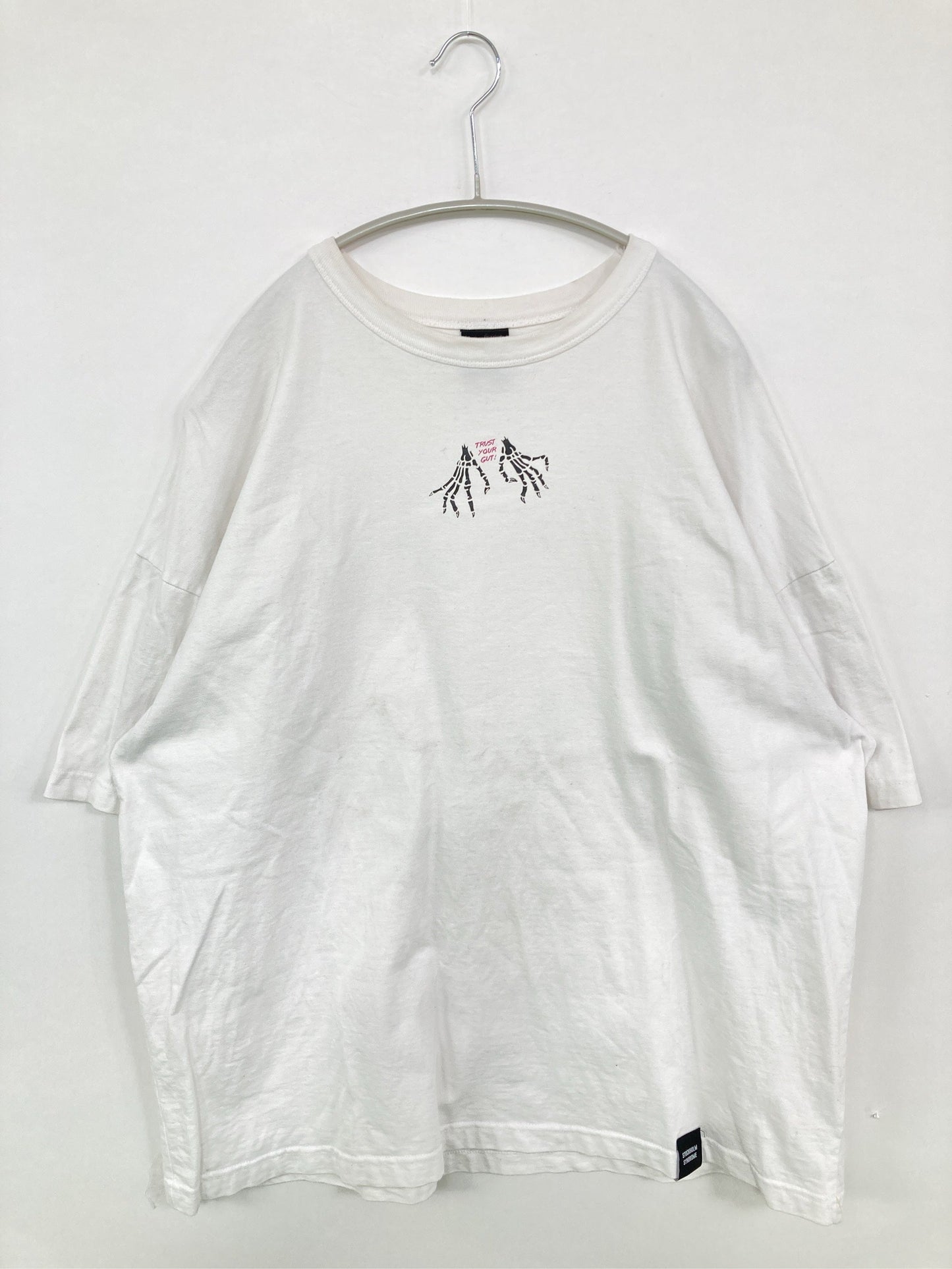 STOCKHOLM SYNDROME/Tシャツ/カットソー/トップス/ホワイト/F