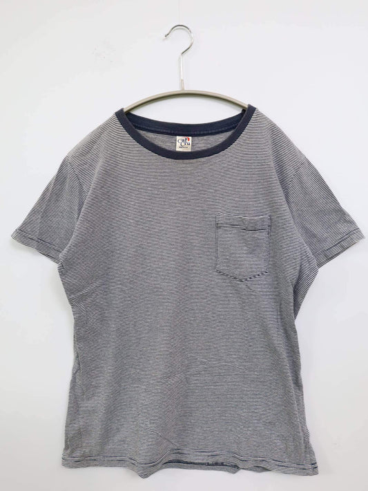 CALCRU/Tシャツ/カットソー/トップス/グレー/S