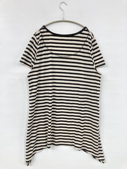 JINTY/ジンティ/Tシャツ/カットソー/トップス/ブラック/4L