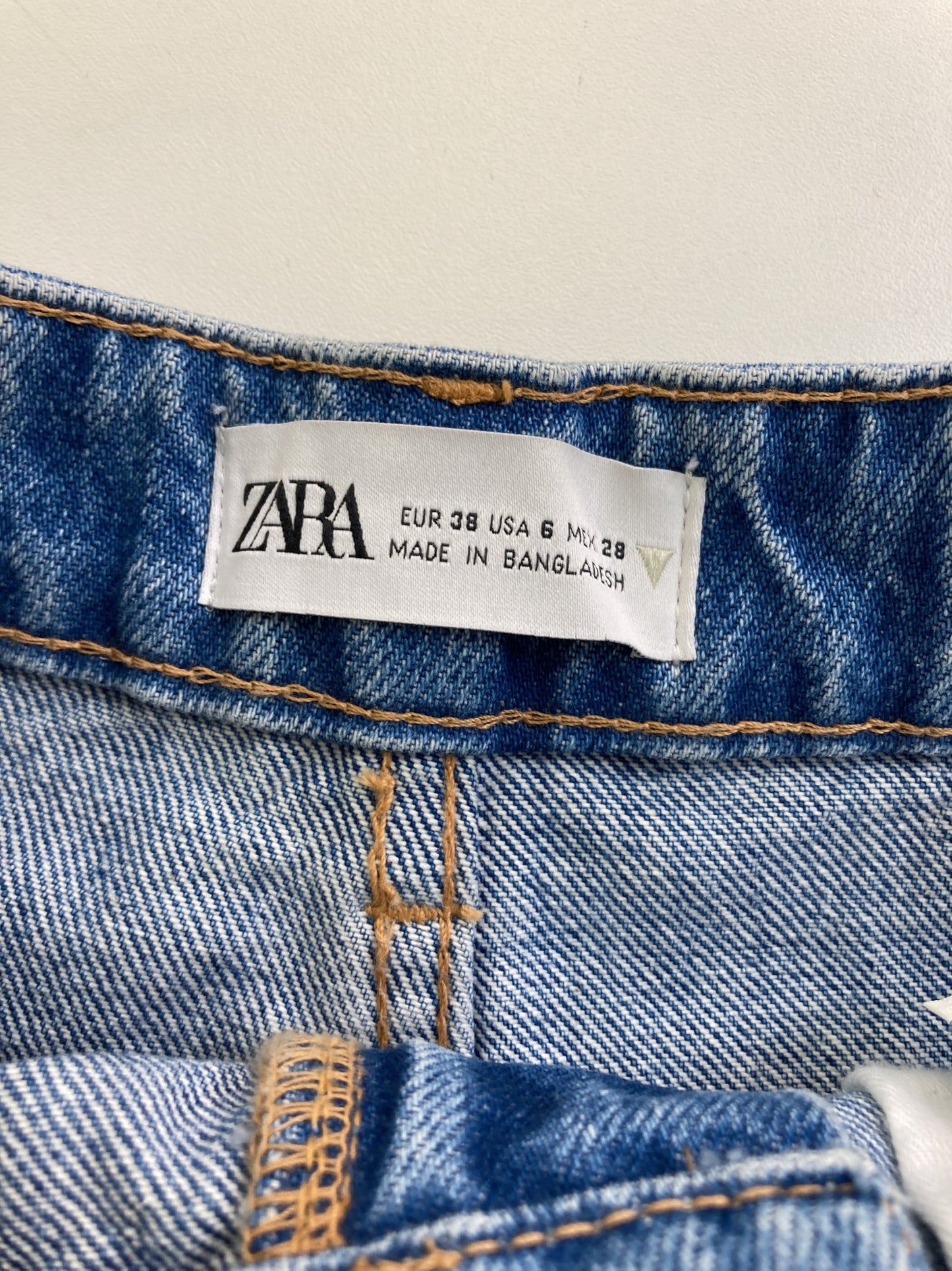 ZARA/ザラ/デニムパンツ/パンツ/スカイブルー/EUR 38     USA 6  MEX 28