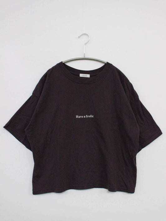 LOWRYS FARM/ローリーズファーム/Tシャツ/カットソー/トップス/ブラック/F