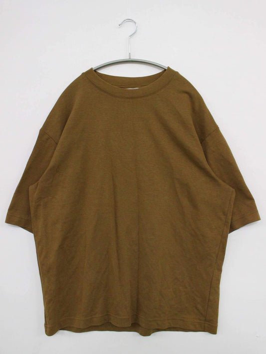 UNIQLO/ユニクロ/Tシャツ/カットソー/トップス/ブラウン/L