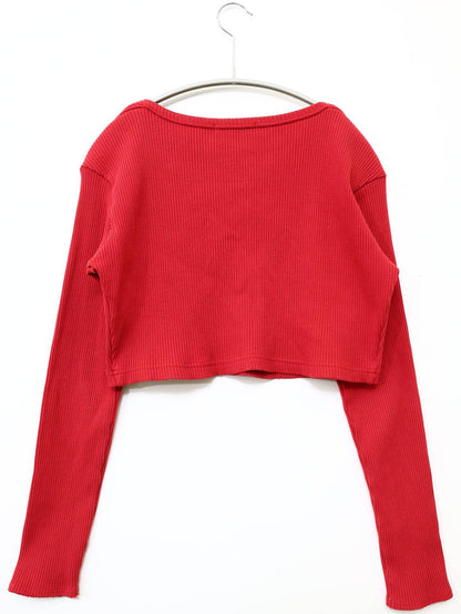 MOUSSY/マウジー/その他トップス/トップス/レッド/F