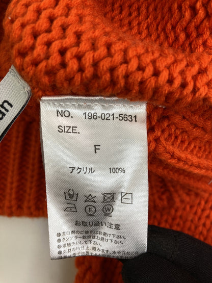 Lian/リアン/ニット/セーター/トップス/オレンジ/F