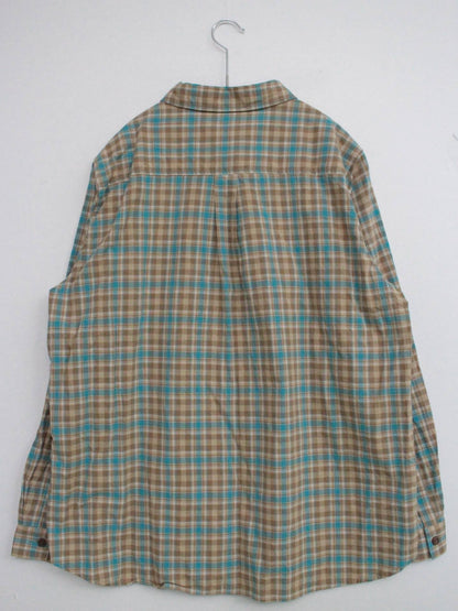 Crocodile/クロコダイル/シャツ/ブラウス/トップス/ブラウン/LL