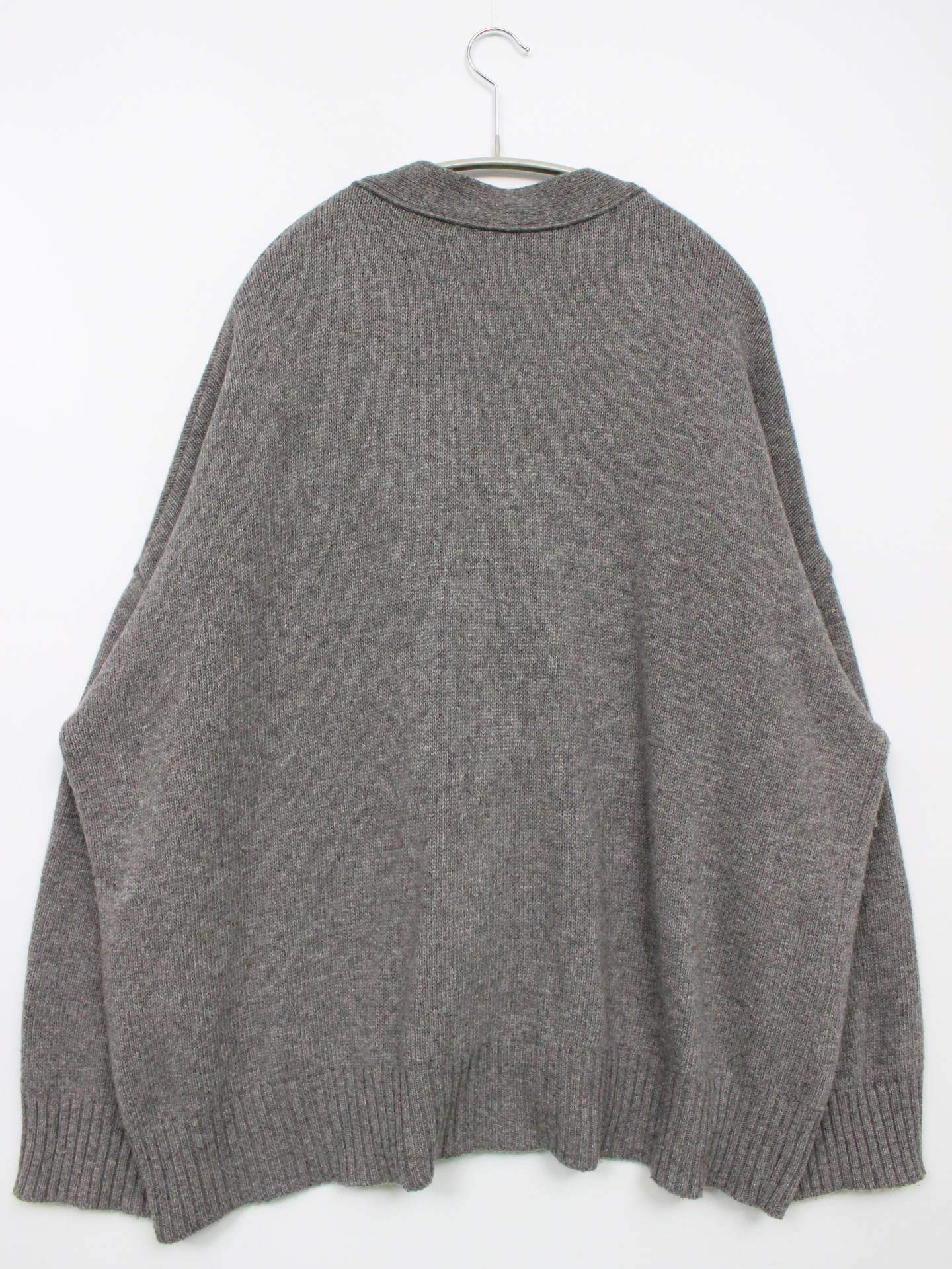 カーディガン/ボレロ/トップス/グレー