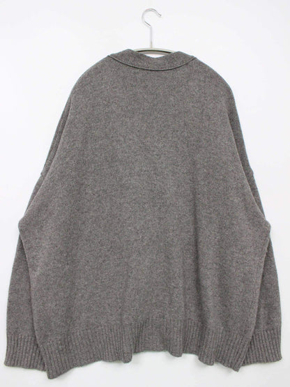 カーディガン/ボレロ/トップス/グレー