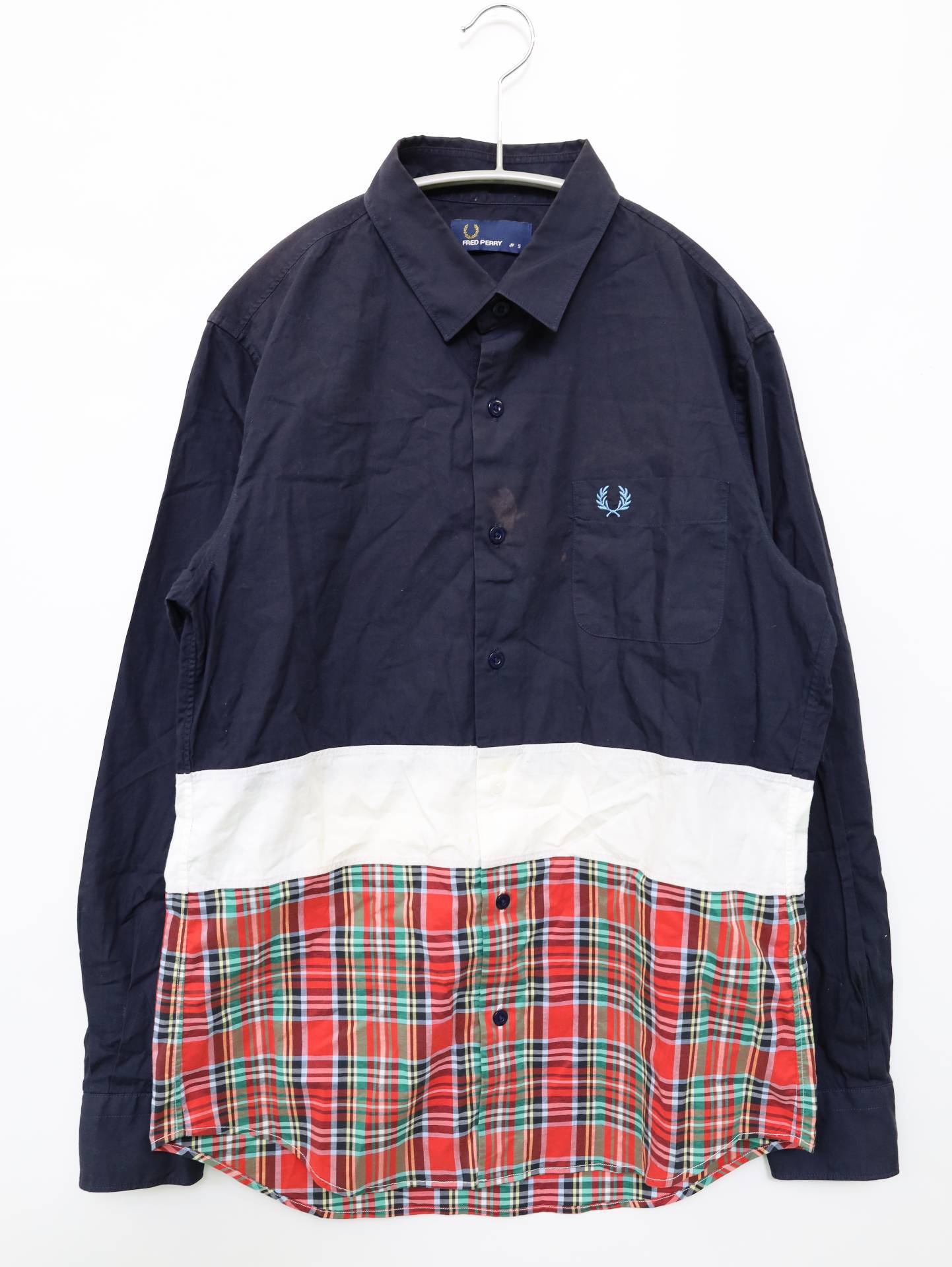 FRED PERRY/シャツ/ブラウス/トップス/ネイビー/S