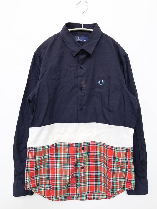 FRED PERRY/シャツ/ブラウス/トップス/ネイビー/S
