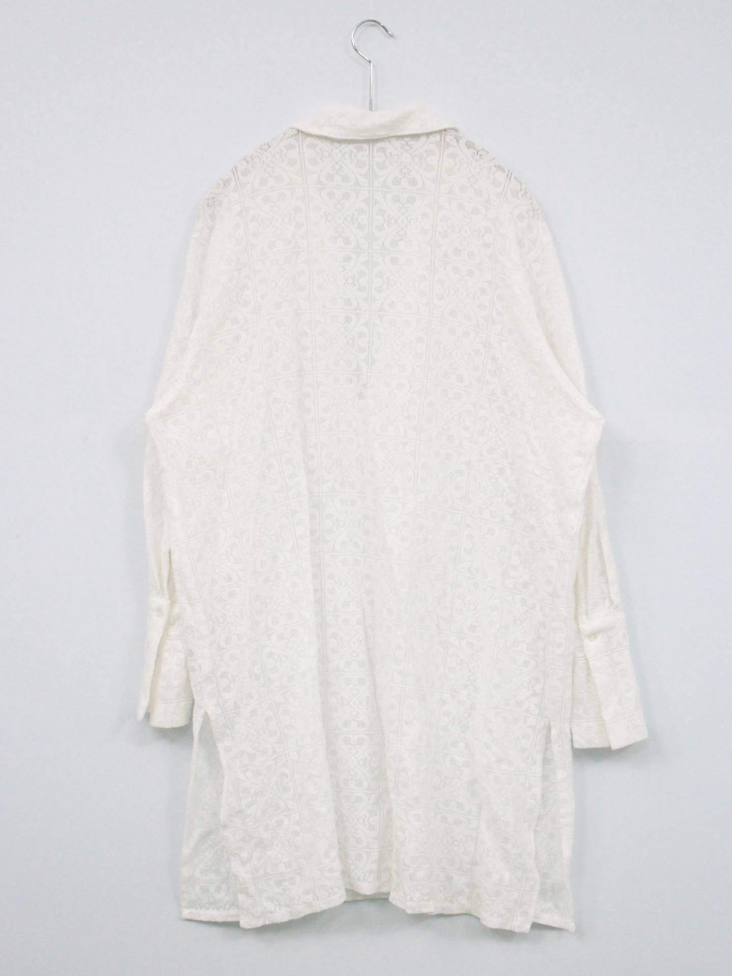 KBF/ケービーエフ/シャツワンピース/ワンピース/ドレス/ホワイト/One