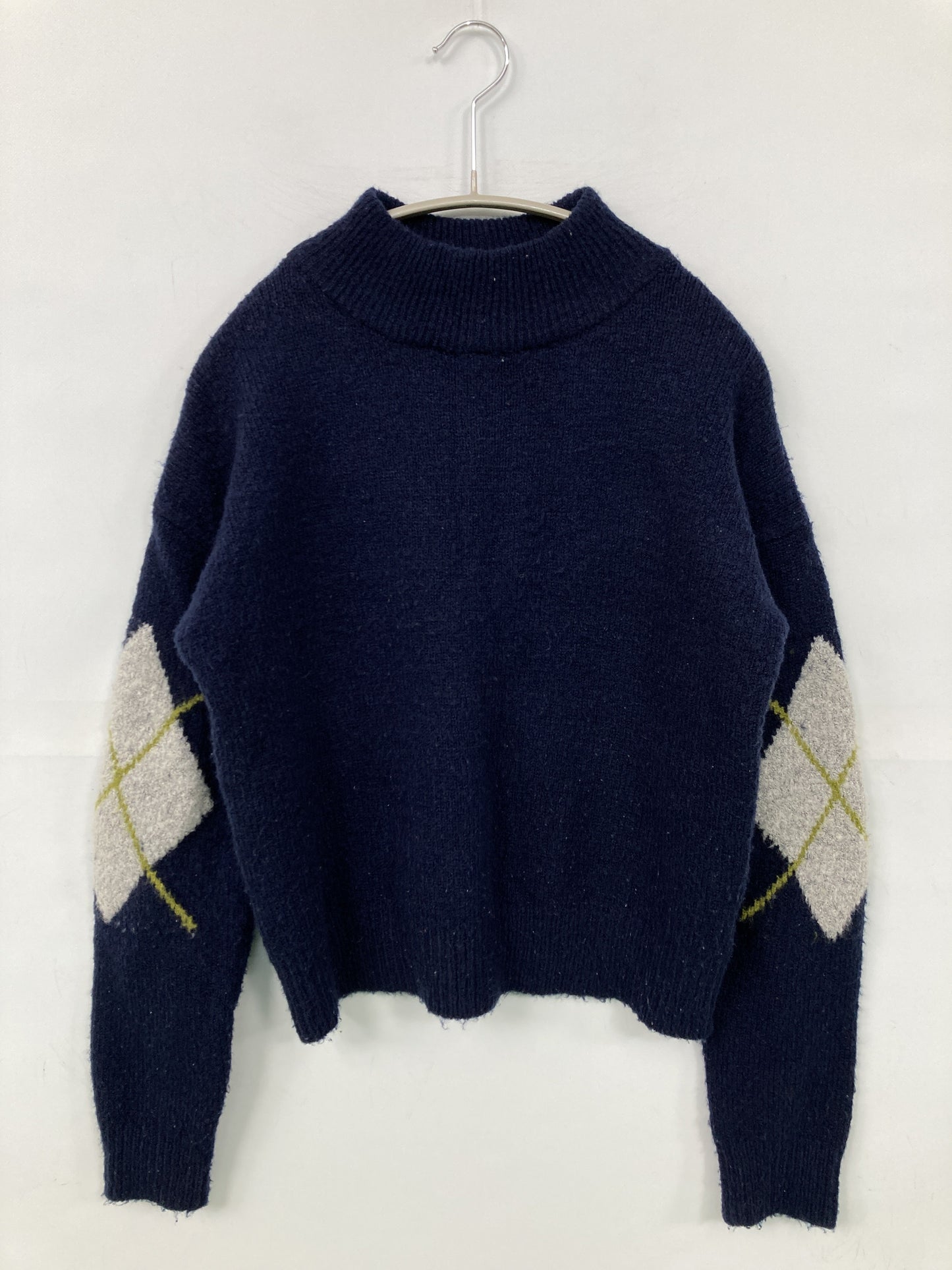 clear/クリア/ニット/セーター/トップス/ネイビー/F