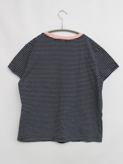 LAC-VERT/Tシャツ/カットソー/トップス/ブラック/FREE