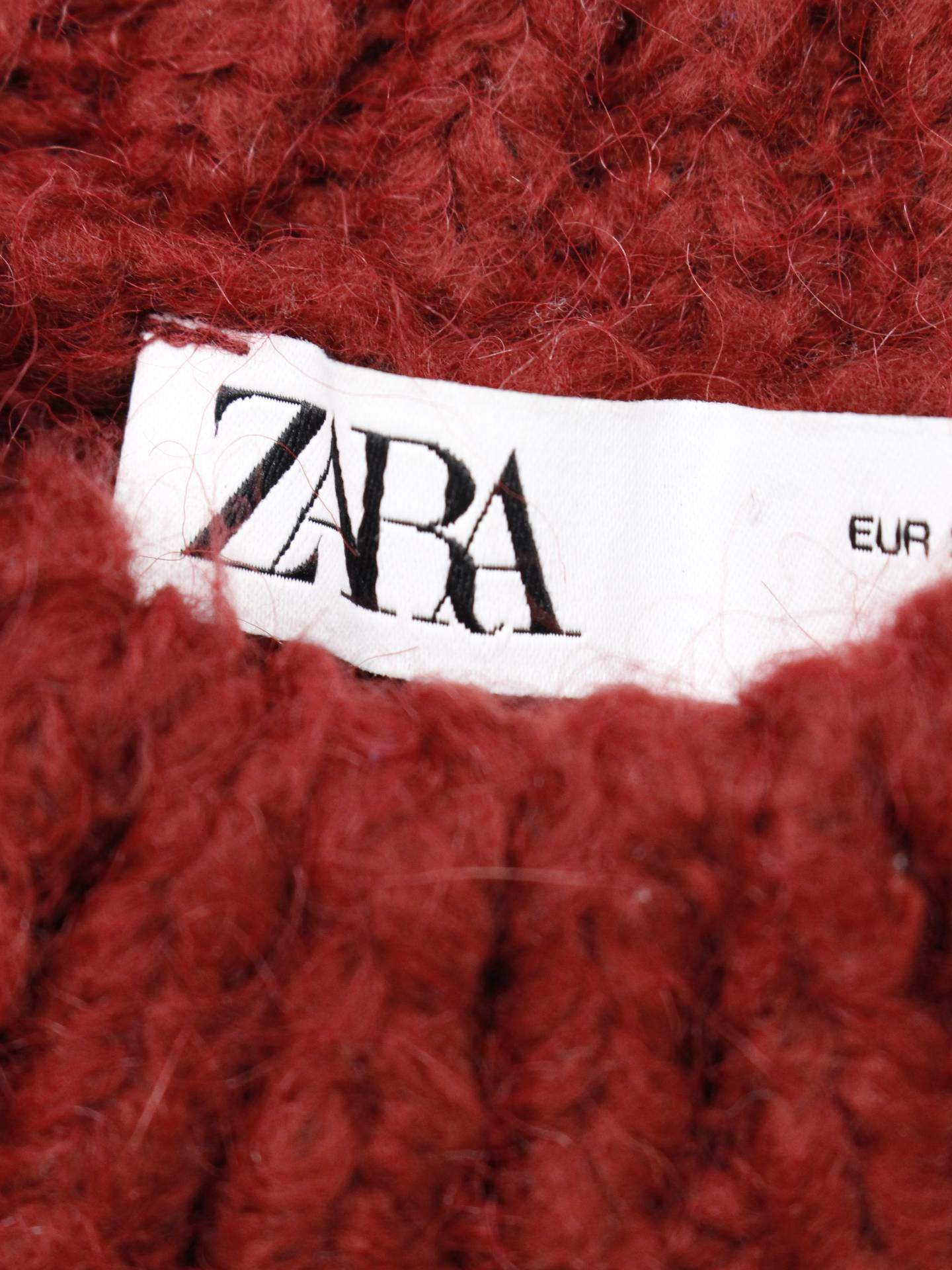 ZARA/ザラ/ニット/セーター/トップス/レッド/S