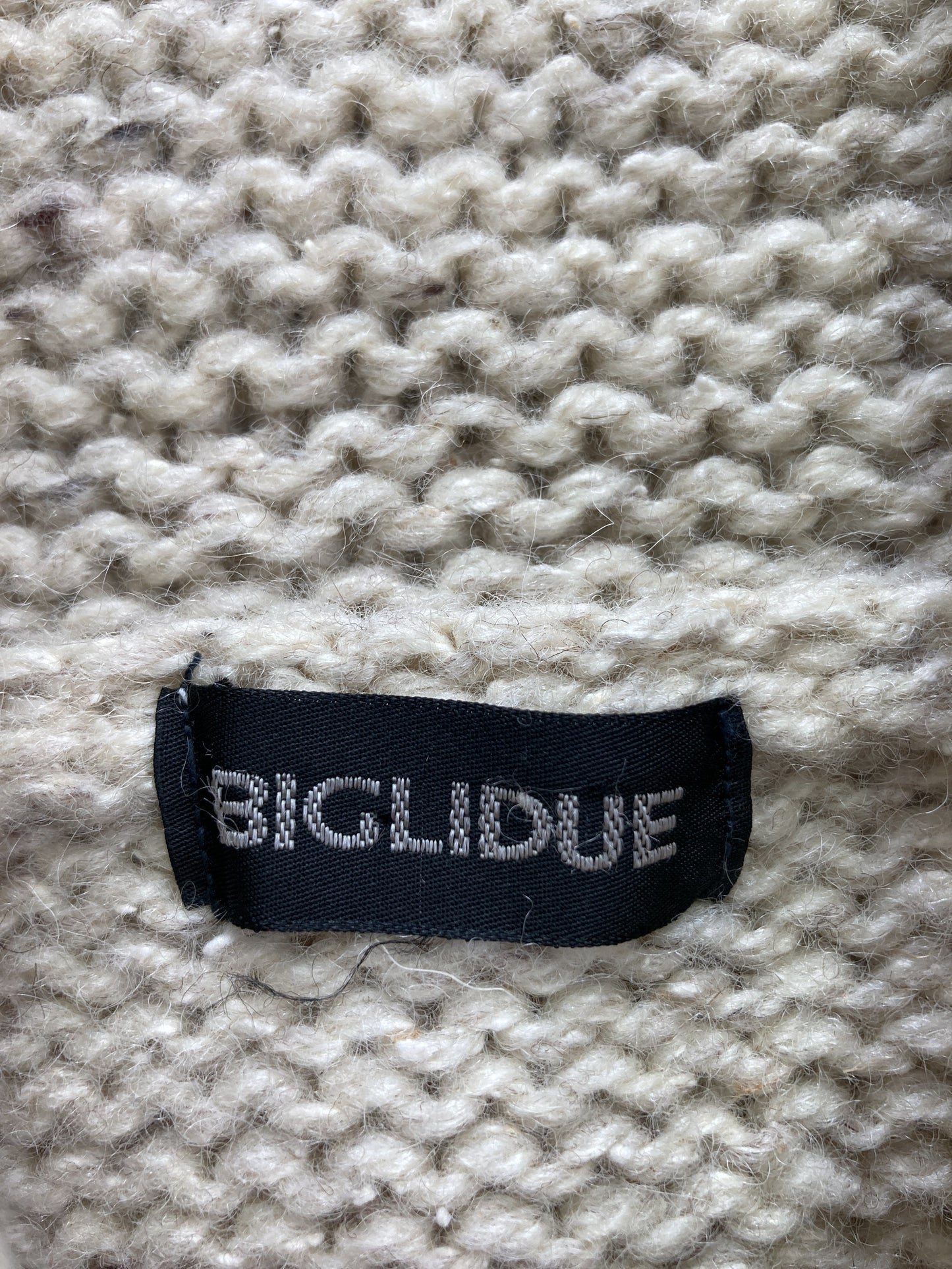 BIGLIDUE/カーディガン/ボレロ/トップス/アイボリー/46